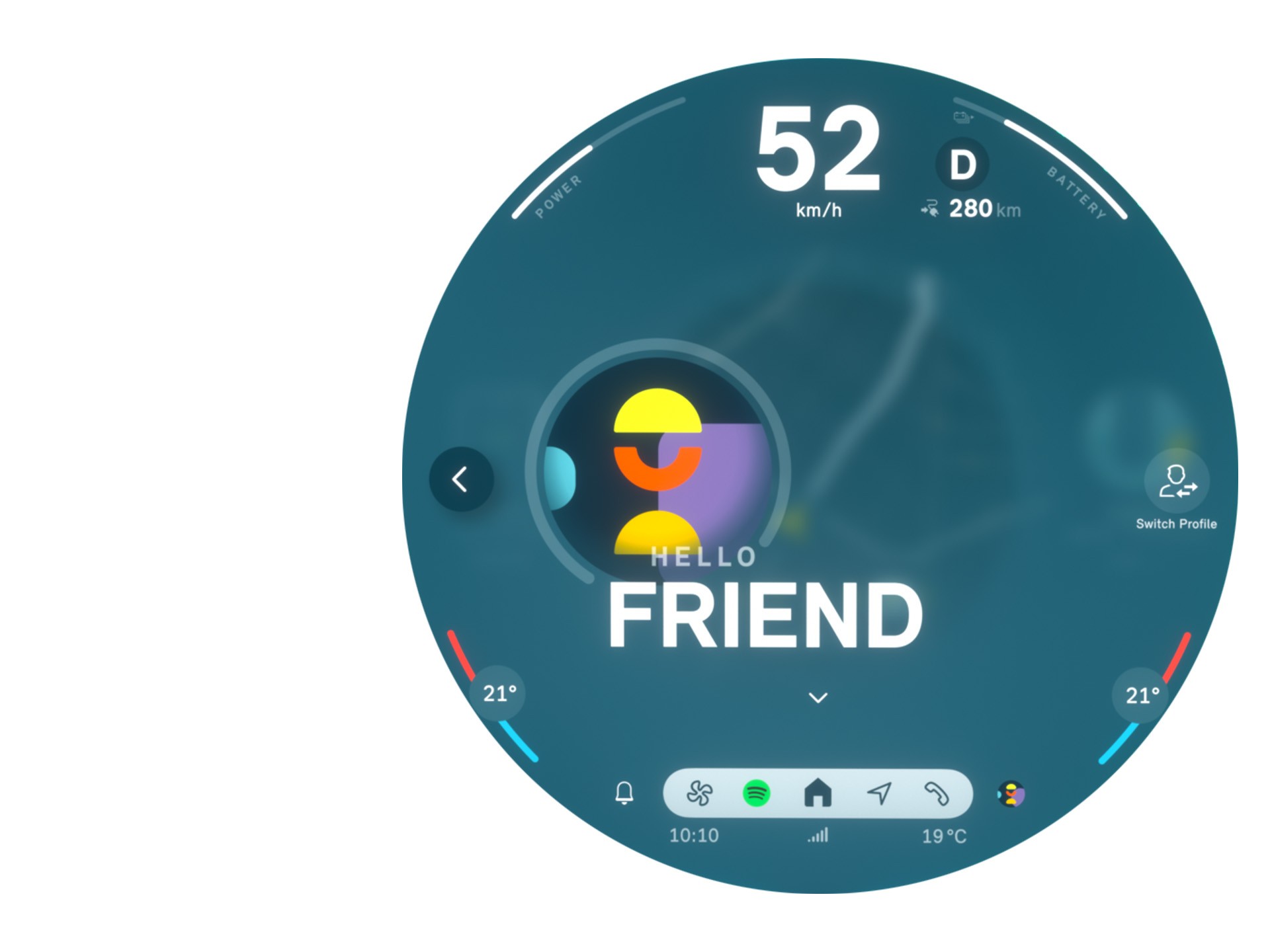 MINI all-electric - driving experience - core mode